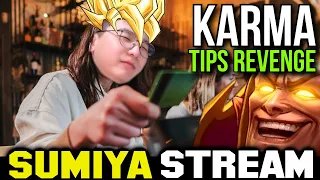 Karma hits back! Tips Revenge | Sumiya Invoker Stream Moment 4184