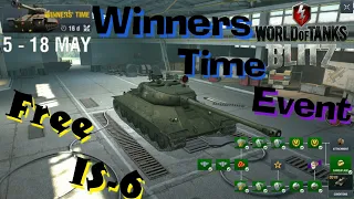 WOT Blitz Winners Time Event - Free IS-6 With Camo
