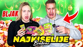 Jedemo Najkiselije Bombone *VLOGMAS 26/31*