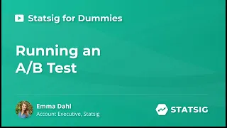 Running an A/B Test