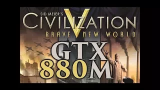 i7-4710MQ + GTX 880M. Civilization V: Brave New World [Ultra] (Ноутбук Alienware A17)