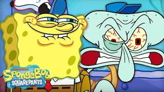 Squidward's Worst Days EVER! 😫 | SpongeBob