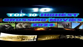 Top 10 Highest Grossing Movies 2023 | Highest grossing movies of 2023 ranked tier list #movie