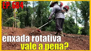 enxada rotativa para roçadeira vale a pena?