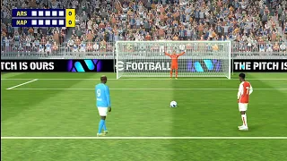 Arsenal Saka Vs Napoli Osemen | #efootball2024  Gameplay #gamingtv1506