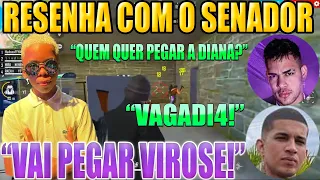 RESENHA COM O SENADOR BOCA DE 09 COM HUDSON AMORIN, NOBRU E RACHA QUE ZUOU A MAE DO BOCA