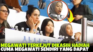 DETIK” MEGAWATI TERKEJUT DIKASIH HADIAH OLEH ORANG KOREA‼️ LAGA RED SPARK LAWAN AI PEPPERS