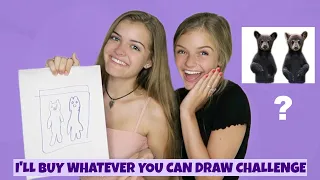 I'll Buy Whatever You Can Draw Challenge ~ Jacy and Kacy