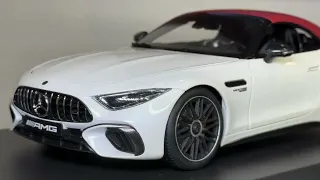 Unboxing 2022 Mercedes AMG SL63 R232  Diecast 1:18-iscale#car#diecast#modelcars#mercedes#toys#amg