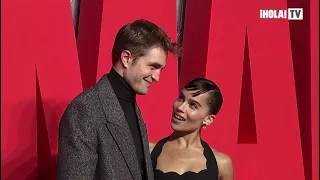 Robert Pattinson causó furor en Londres con el estreno de The Batman junto a Zoe Kravitz | ¡HOLA! TV