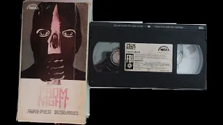 Closing to Prom Night 1981 VHS