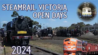 Steamrail Victoria Open Days 2024! B72’s First Public Operation in 37 years