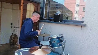 police every breath you take drum cover by christykelly