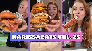 Only Eating at Jollibee for a Full Day + Fair Food & Vegas Food! - KarissaEats Compilation Vol. 25