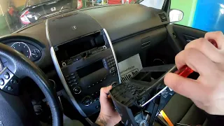 Mercedes W169 A200 Radio Removal