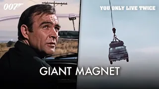 YOU ONLY LIVE TWICE | Bond and the giant magnet