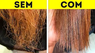 Tutoriais de penteados simples e truques legais para o cabelo