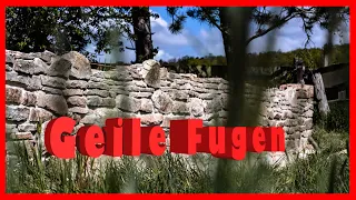 How to: GEILE FUGEN in der NATURSTEINMAUER | schnell+einfach (Pro Tip)