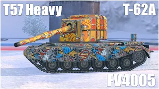 T-62A, FV4005 & T57 Heavy - WoT Blitz