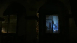 Halloween Projection Window Screen- Zombies