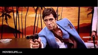 The Death of Frank Lopez and Mel Bernstein - Scarface(1983) - HD