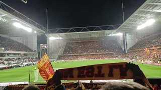 RC LENS PARIS SG LE 04 12 2021 DEBUT DEUXIEME MI TEMPS LES CORONS