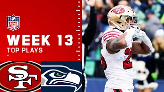 49ers Top Plays From Week 13 vs. Seahawks | San Francisco 49ers