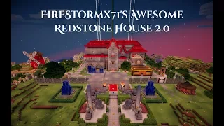 FireStormx71's Awesome Redstone House 2.0 [Final Version + download]