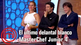 Emoción en la entrega de los últimos delantales | MasterChef Junior 4 | Programa 1