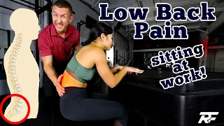 How to Prevent Low Back Pain while Working from Home | SITTING TOO MUCH?