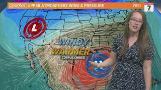 Warm with onshore flow back in the Corpus Christi weather forecast