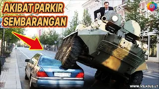 Momen yang terjadi ketika anda parkir sembarangan. Fix bikin Kesel!