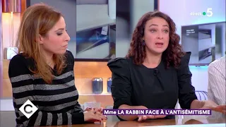 Mme la rabbin face à l'antisémitisme - C à Vous - 15/01/2019