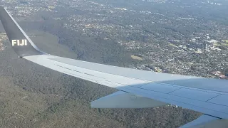 Landing at Sydney Airport