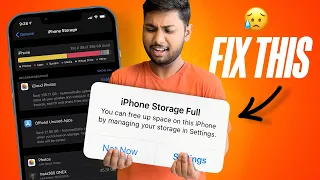 7 Ways To Fix iPhone Storage Full ⚠️