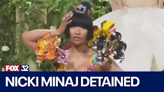 Nicki Minaj detained by police in Netherlands