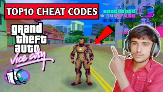 Gta Vice City TOP10 Cheat Codes| TOP 10 Cheats for gta vice city| SHAKIRGAMING