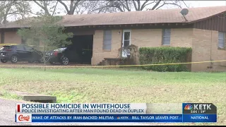 Whitehouse police investigating possible homicide