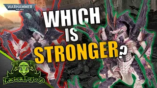 Best Tyranid Monster? | Comparing Norn Emissary and Assimilator using MATH! | Warhammer 40k Tactics