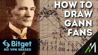 MARKET MAKERS - HOW TO DRAW GANN FANS ~ INCLUDING MY OWN SECRET TECHNIQUE