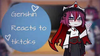 Genshin impact Reacts to tiktoks (Part 3 Short)