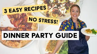 How to Host a NO STRESS Dinner Party | 3 September Recipes + Timing Guide | Chef Skyler Bouchard