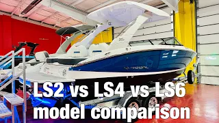 2023 Regal Boats LS2, LS4, and LS6 model comparison