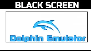 When i load ISO on Dolphin emulator shows Black Screen