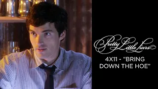 Pretty Little Liars - Jake Tells Ezra To Back Off Aria - "Bring Down the Hoe" (4x11)