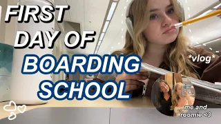 FIRST DAY OF BOARDING SCHOOL VLOG 2023!! | Ella Katherine