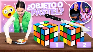 ADIVINA EL ¿OBJETO O PASTEL? PERDEDOR RECIBE CASTIGO