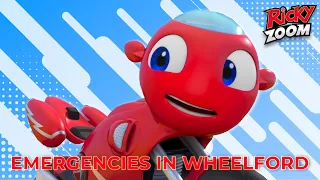 ⚡ Ricky Zoom ⚡| Emergencies In Wheelford | Compilation | Cartoons For Kids