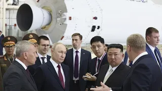 Raketentechnik gegen Waffen? Putin und Kim treffen sich auf Weltraumbahnhof