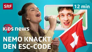 SRF Kids News: ESC 2024 – Nemo tritt mit «The Code» für die Schweiz an | Nachrichten für Kinder
